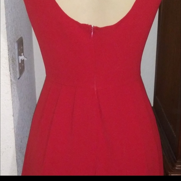 FOREVER 21 RED DRESS SZ MED - Picture 6 of 6